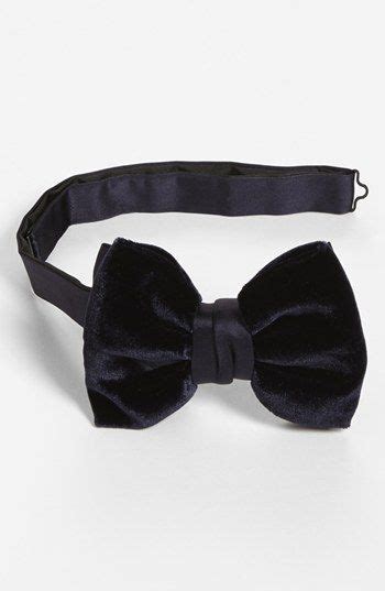 yves saint laurent knit tie|men's black velvet bow tie.